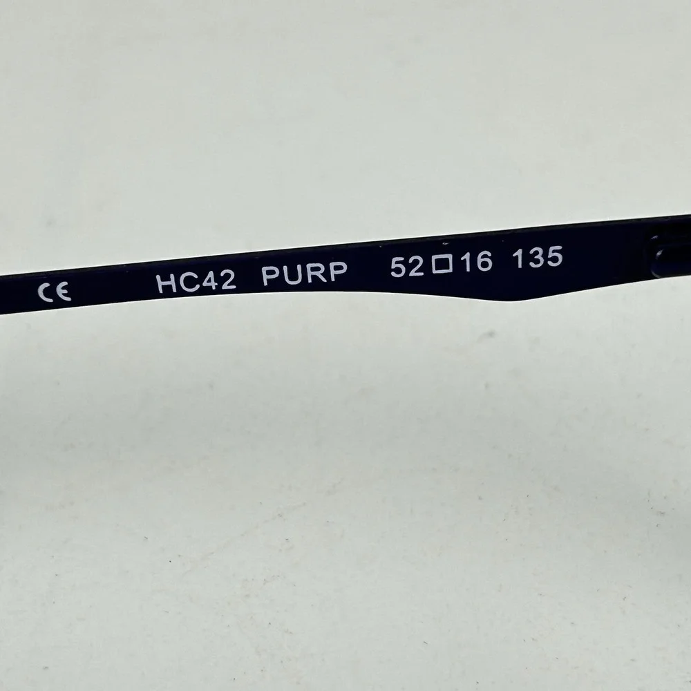 New Hard‎ Candy Women's HC42 Square Eyeglasses Frame Purple 52-16-135